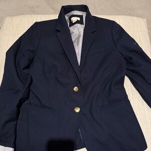 J. Crew Factory Striped Lining Blazer
